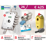 SAFETY LOCK WITH MAGNETIC ELEMENT