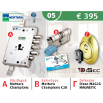 Κλειδαριά Ασφαλείας με Μαγνητικό Defender